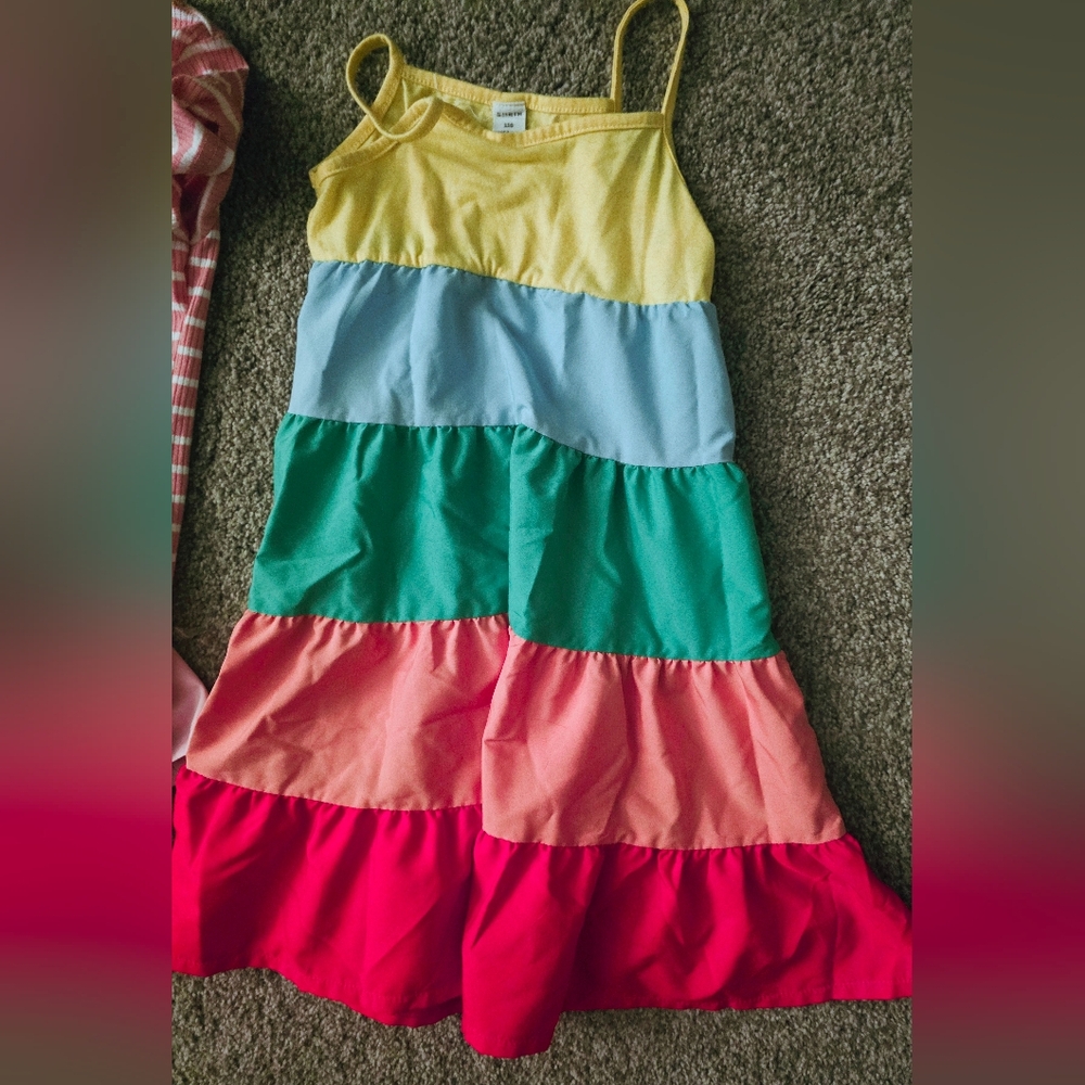 Colorful Girls' Dresses Set - Picture 3 of 7